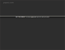 Tablet Screenshot of papez.com